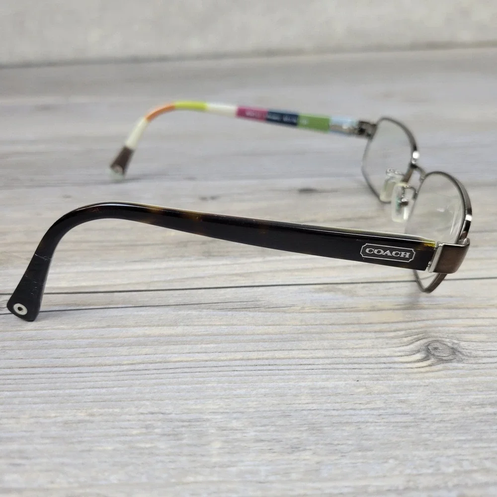 Coach Eyeglasses HC 5003 Iris 9027 Dark Brown Rectangular Womens 52-16-135